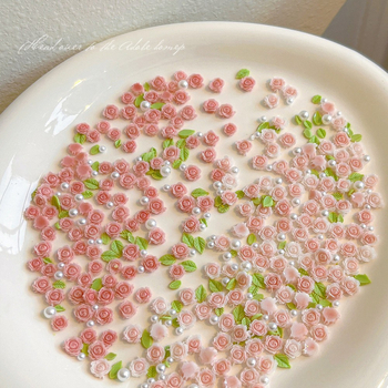 Dodaci za nokte, motiv ruža, smola, Princess serija