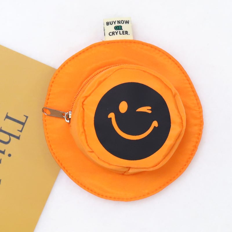 Huayang Portofel pentru Monede, Poliester, Model Zâmbet, Stil Urban Minimalist, Unisex, Căptușit cu Oxford