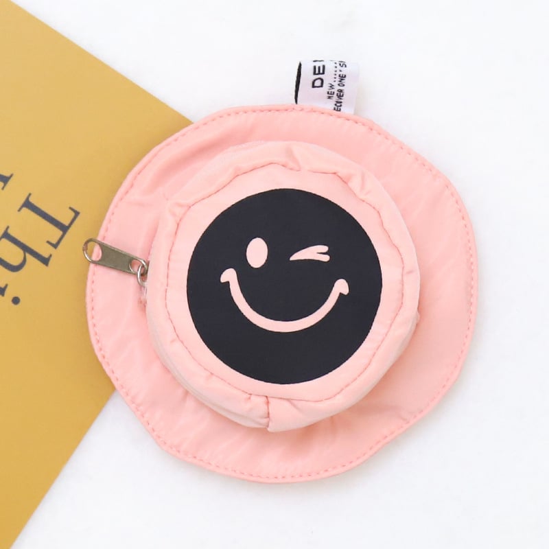 Huayang Portofel pentru Monede, Poliester, Model Zâmbet, Stil Urban Minimalist, Unisex, Căptușit cu Oxford