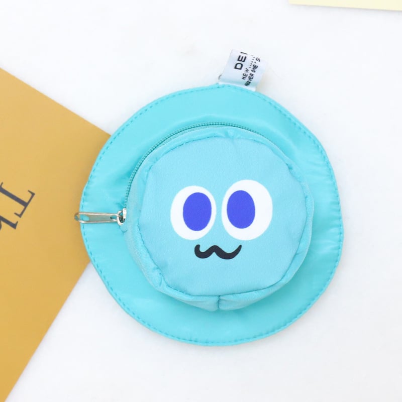 Huayang Portofel pentru Monede, Poliester, Model Zâmbet, Stil Urban Minimalist, Unisex, Căptușit cu Oxford