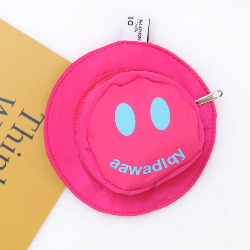 Huayang Portofel pentru Monede, Poliester, Model Zâmbet, Stil Urban Minimalist, Unisex, Căptușit cu Oxford