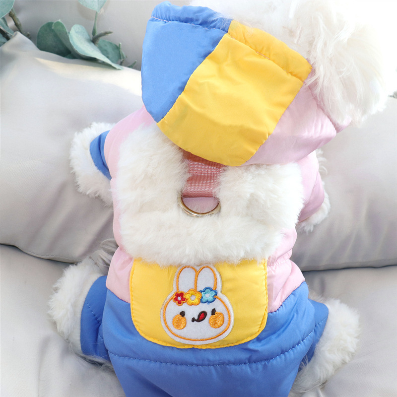 Дрехи за кучета – полиестер, ежедневен стил, универсална кройка, зимно облекло за домашни любимци