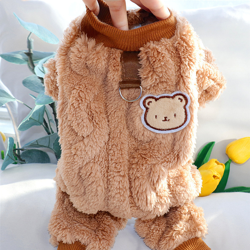 Дрехи за кучета – полиестер, ежедневен стил, универсална кройка, зимно облекло за домашни любимци