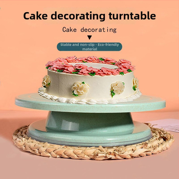 Beike plastični okretni tanjur za ukrašavanje torti – okrugli, ručni, komplet za pečenje