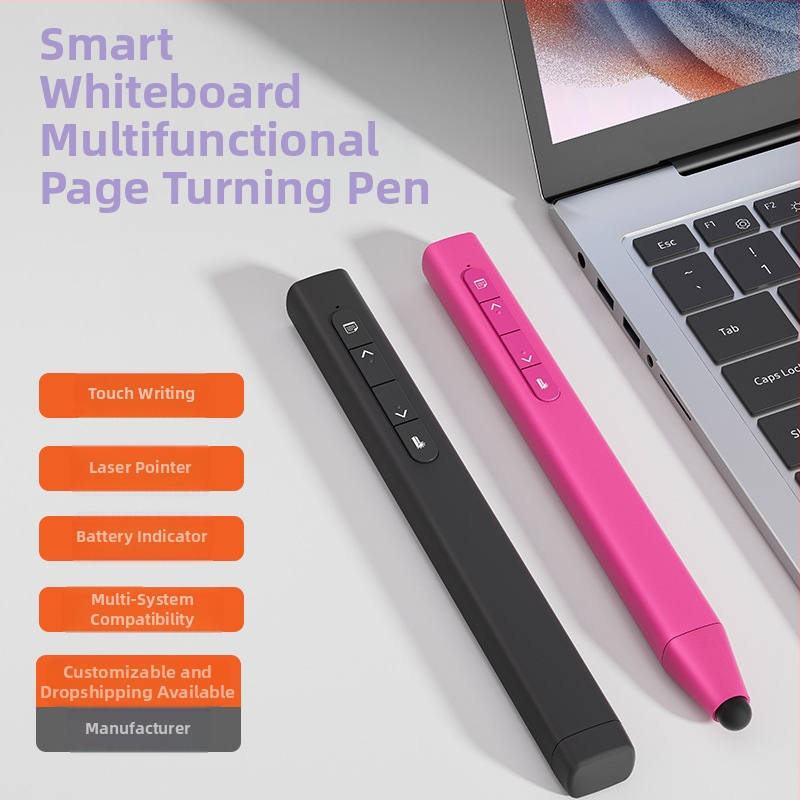 Shelleypen laserska olovka za prebacivanje stranica za prezentacije, ABS+PC kućište, specifikacija F13, mogućnost ispisa logotipa.