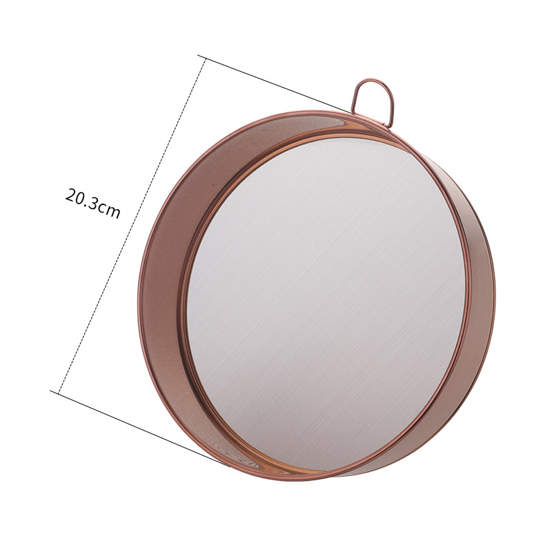 Baida 304 ανοξείδωτος χάλυβας κόσκινο αλεύρου – χειροκίνητο φίλτρο κουζίνας με πλέγμα, εργαλείο αρτοποιίας, μοντέρνο στυλ