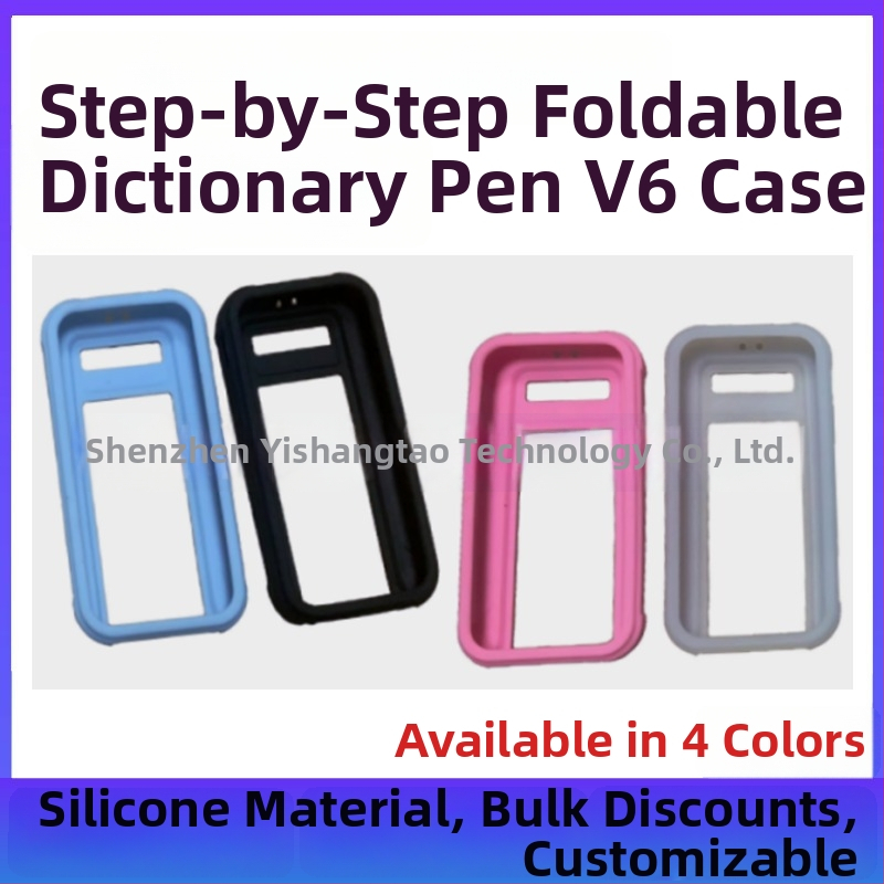 Silikónový ochranný obal pre prekladačné pero V6 – proti pádu, plný dizajn, strojné spracovanie