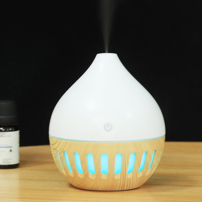 USB kućni ovlaživač s aromaterapijom, 0,5 L spremnik, 1 izlaz magle, pogodan za prostorije 21–30 m²