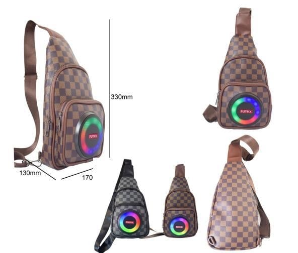 Rucsac multifuncțional cu difuzor Bluetooth și baterie încorporată - Bluetooth 5.3, 10W, 2000–4000mAh, 40Hz–20kHz, SNR ≥85dB