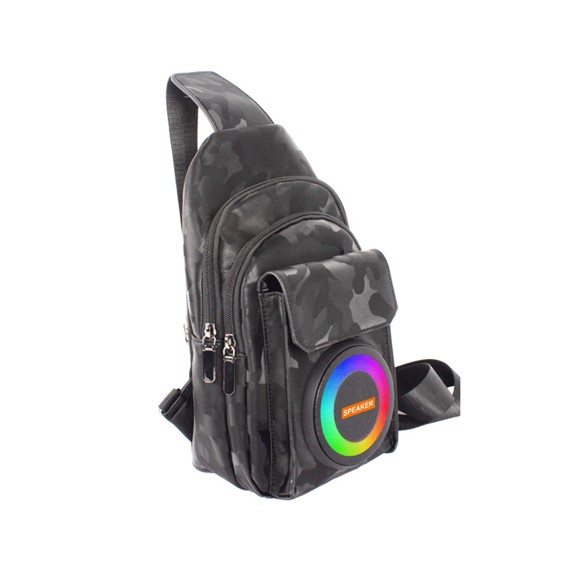 Rucsac multifuncțional cu difuzor Bluetooth și baterie încorporată - Bluetooth 5.3, 10W, 2000–4000mAh, 40Hz–20kHz, SNR ≥85dB