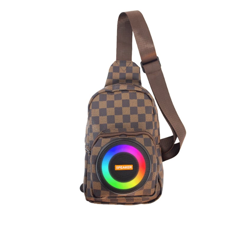 Rucsac multifuncțional cu difuzor Bluetooth și baterie încorporată - Bluetooth 5.3, 10W, 2000–4000mAh, 40Hz–20kHz, SNR ≥85dB