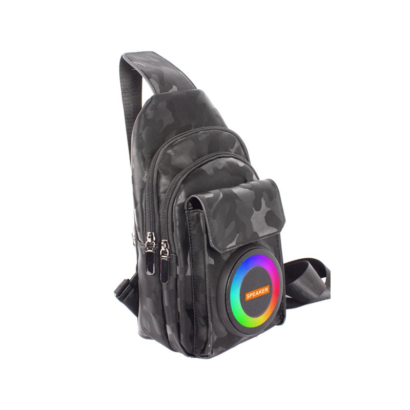 Rucsac multifuncțional cu difuzor Bluetooth și baterie încorporată - Bluetooth 5.3, 10W, 2000–4000mAh, 40Hz–20kHz, SNR ≥85dB