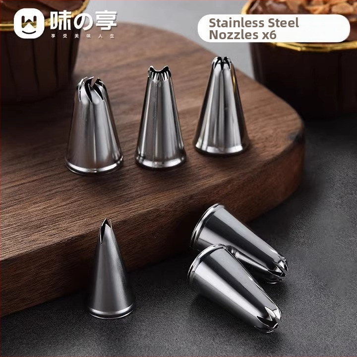 Set ukrasnih vrećica za pečenje — materijali: PE, prehrambena silikonska, PP; namjena: pečenje; stil: moderan minimalistički