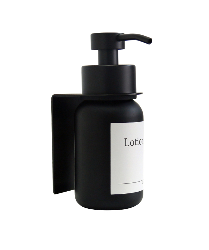 Zidni stakleni dozator tekućine (prazna boca) za šampon, gel za tuširanje i sredstvo za dezinfekciju ruku — luksuzan kupaonski dodatak