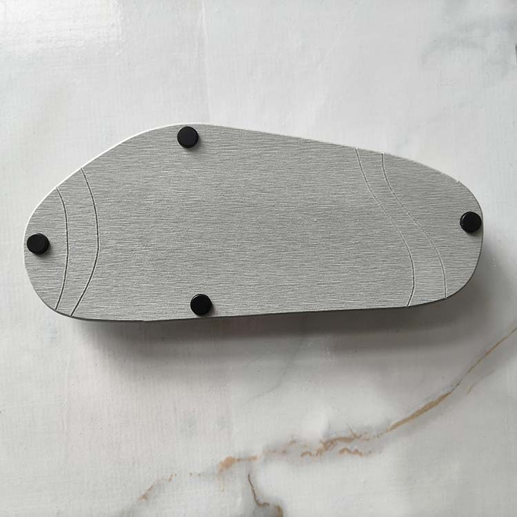 Nehrđajući čelični organizator za kuhinjski sudoper s apsorpcijskom podlogom; ispis logotipa, prilagodba i mogućnost privatne oznake.