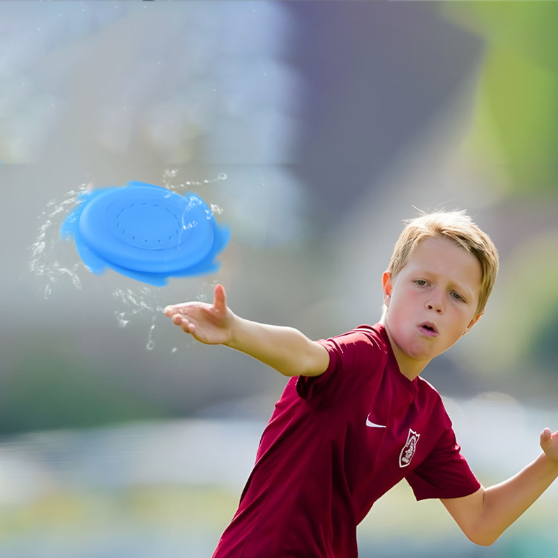 ZX silikon leteći disk – vodena plažna igra s raspršivanjem vode, za uzrast 7–14 godina