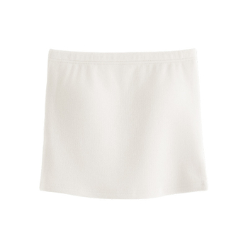 Θερμαινόμενο bustier χωρίς τιράντες για νυφικό – Slim Fit, ultra-short top (≤40 cm), μονόχρωμο, ύφασμα από σπάντεξ με 30–50% ακρυλικό