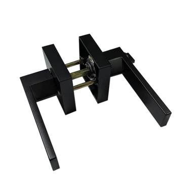 Háromléc zár, négyszögletes fogantyúval, alumínium‑ötvözetből, modell 30-50, modern minimalizmus