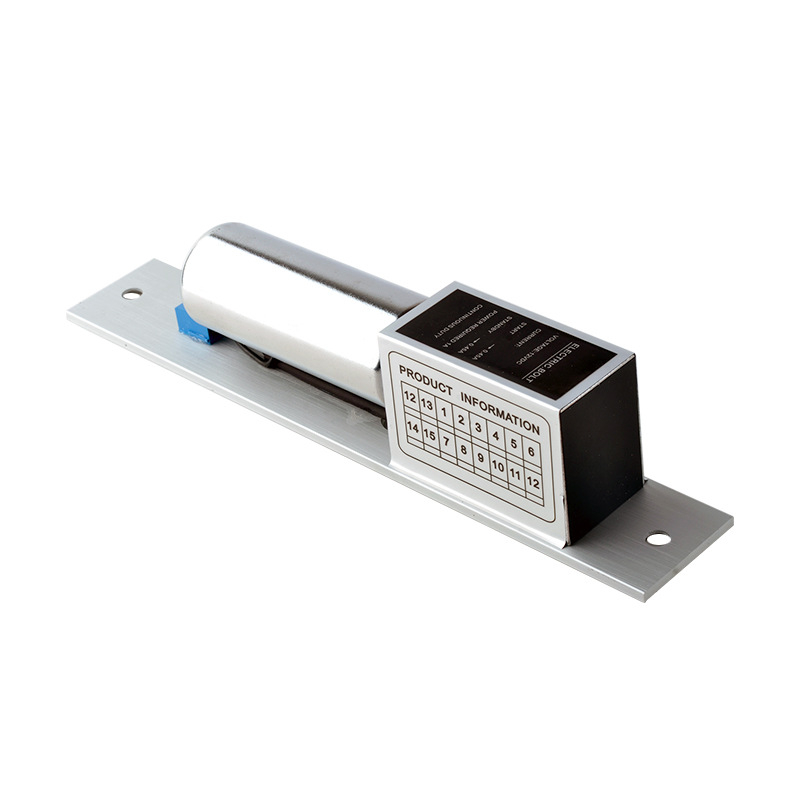 Skriveni dvostruki vodni pametan elektronički lokot za drvena, staklena, vatrootporna i kovna vrata; DC12V; bakarno legirani materijal; model: električna mortise brava s normalnom temperaturom