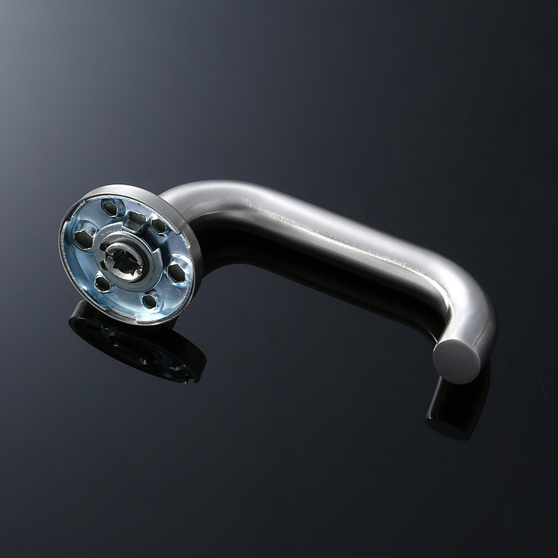 Χειρολαβή πόρτας με κλειδαριά, μοντέλο 09 (Υλικό: ανοξείδωτος χάλυβας 201/304; Χρήση: Οικία/Ξενοδοχείο/Γραφείο; Στυλ: μοντέρνα απλότητα)