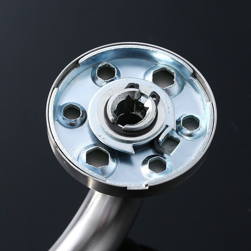 Χειρολαβή πόρτας με κλειδαριά, μοντέλο 09 (Υλικό: ανοξείδωτος χάλυβας 201/304; Χρήση: Οικία/Ξενοδοχείο/Γραφείο; Στυλ: μοντέρνα απλότητα)