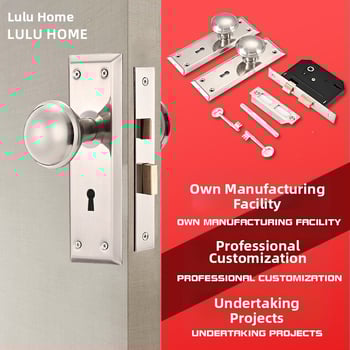 Κλειδαριά mortiz πόρτας, μοντέλο LUL1129, υλικό: κράμα ψευδαργύρου και σίδηρος, κατάλληλη για εσωτερικές πόρτες, ντουλάπες κουζίνας, μπάνιο, υπνοδωμάτιο και συρτάρια, μοντέρνο μινιμαλιστικό στυλ