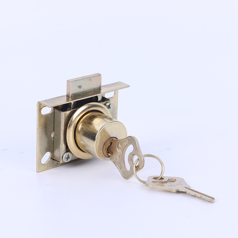Brava za ladice i garderobu — nehrđajući čelik s bakrenim jezgrom, model Drawer lock, primjena: vrata garderobe, stil: moderan
