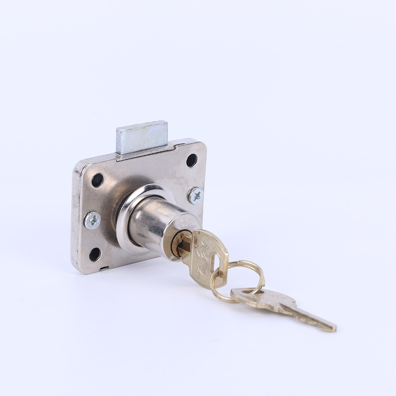 Brava za ladice i garderobu — nehrđajući čelik s bakrenim jezgrom, model Drawer lock, primjena: vrata garderobe, stil: moderan