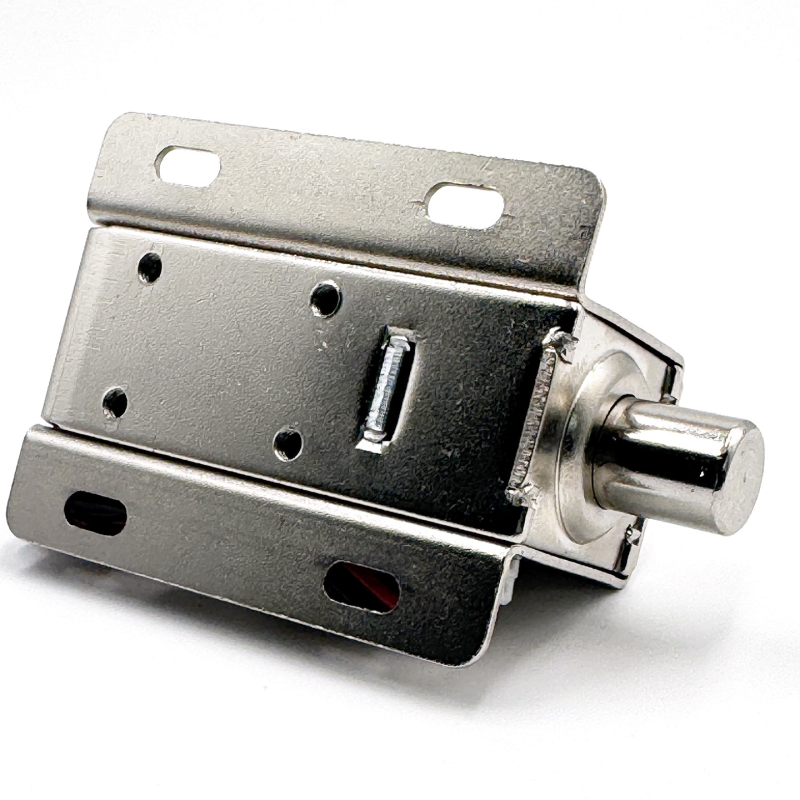 Elektromagnetski zasun 5442-0.83 cilindrični, 12V DC, 0.83A, kućište od željeza, za vrata ormarića