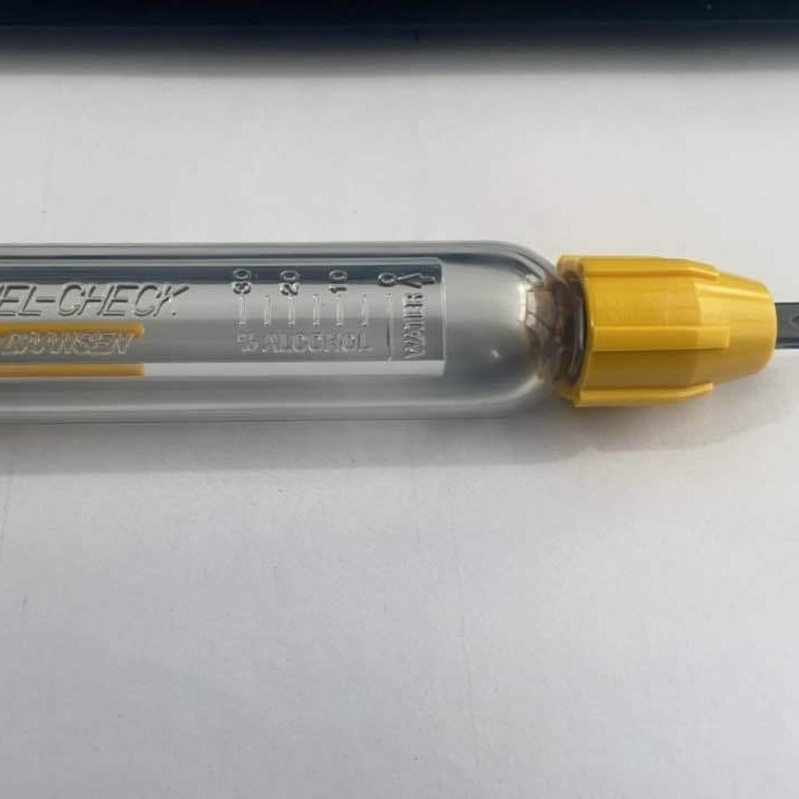 Tester goriva za zrakoplove s ugrađenim odvijačem, model 391S — namijenjeno logistici prijevoza.