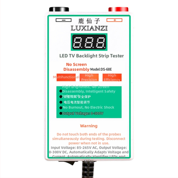 Deer Fairy tester za LED pozadinsko osvjetljenje LCD televizora, LED kuglice i LED trake, alat za popravak