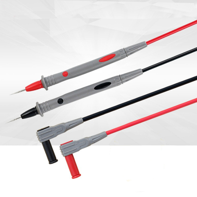 Пробник за мултицет – висок ток, изключително остър и фин връх; универсален тип; глава от 304 неръждаема стомана, никелирана латунна кръстовидна глава; PVC изолиран 42-ядрен кабел