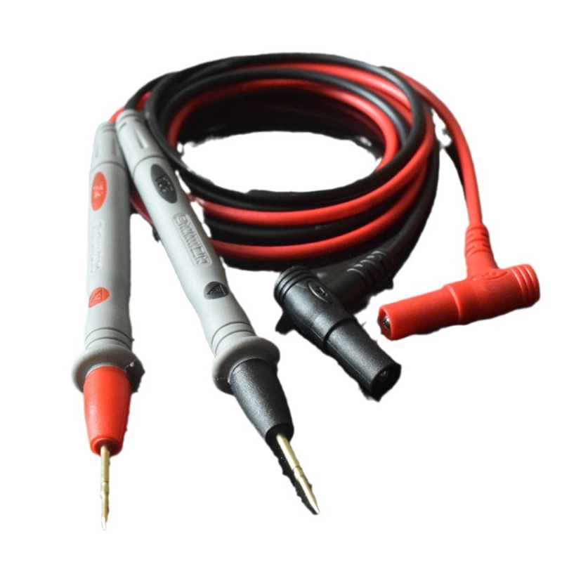 VC890D пробна сонда за мултиметър със силиконово жило, 1000V/20A, медна игла позлатена