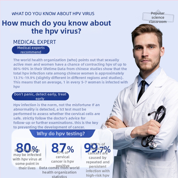 HPV sondno otkrivanje reagensa za in-situ hibridizaciju, urin test brz, tip olovke, HE bojanje, jednokratna upotreba