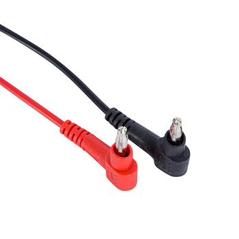 Тестови кабели за мултиметър – PVC изолация, винтови накрайници, универсално приложение, модел: тестов проводник