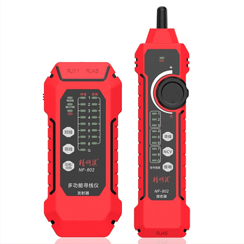 NF-802 Мрежово тестово устройство с предавател и приемник, POE антиинтерференция
