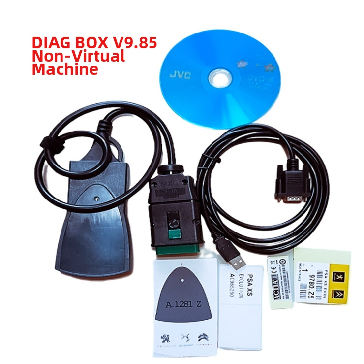 Automobilový diagnostický nástroj PP2000 Lexia3 DiagBox V9.85 pre Citroën, 12 V, -20 °C až 40 °C