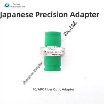 Seiko SC FC/APC testni konektor adapter – gubitak umetanja 0.1 dB, povratni gubitak 65 dB, 500 umetanja