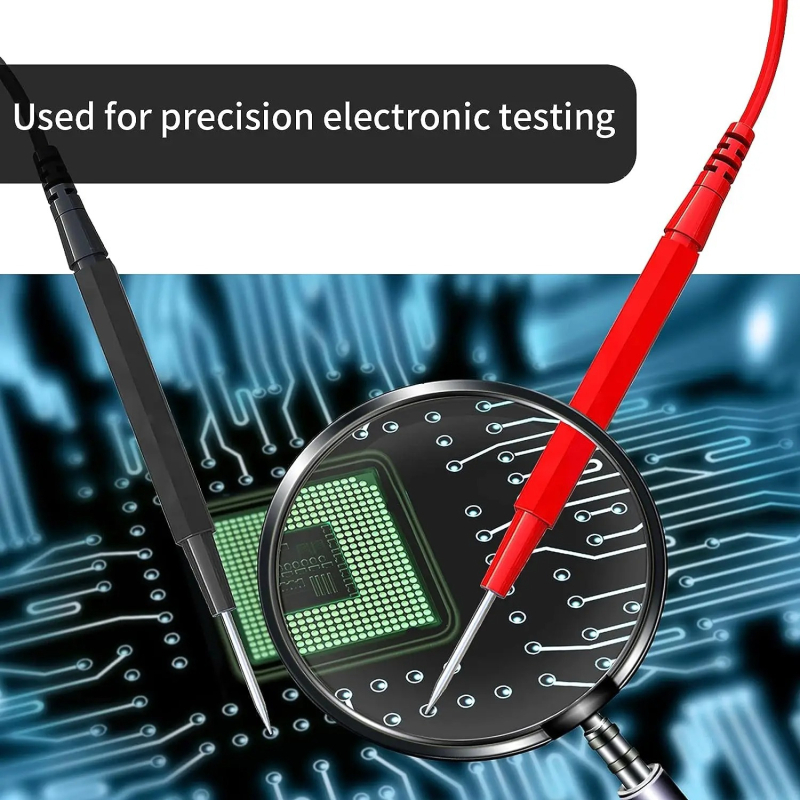 Мултицет тестова жица – 16-в-1, специален накрайник, PVC материал, за електронни измервания