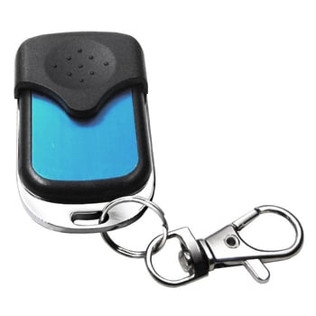 Metalni daljinski upravljač s 4 tipke, 1527 kod za učenje, 433/315 MHz, daljinski upravljač za vrata garaže za kućnu upotrebu