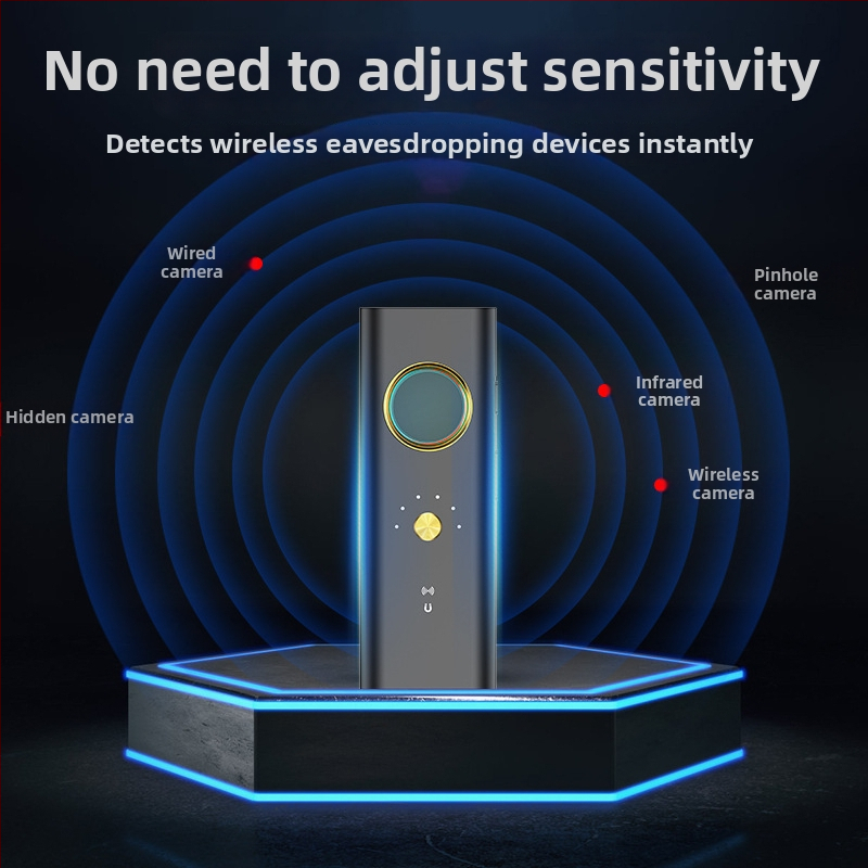 Bežični detektor R35 – domet detekcije 1MHz-6.5GHz, alarm zvukom i vibracijom, radno napajanje 5V