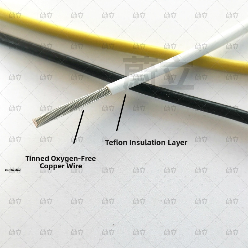 Teflon izolirana žica zavojnice FF46-1 za električnu opremu – visoka toplinska otpornost, bakreno jezgro s tinovim premazom