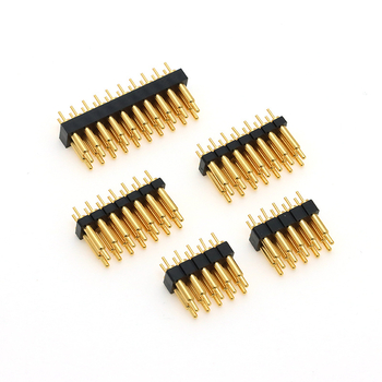 Pogopin konektor, mesing, pozlaćeni opružni pin, patch-tip, za pametne satove i Bluetooth slušalice, provodni pin za punjenje