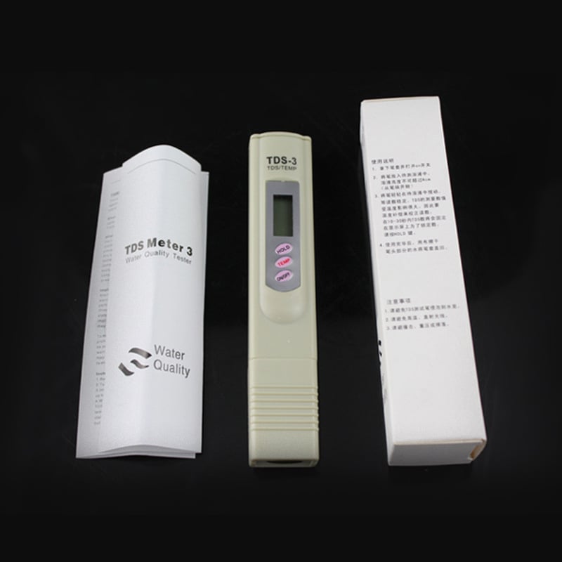 Prijenosni analizator kvalitete vode, model JQ-JC001, napajanje 3V, plastično kućište, za ispitivanje kvalitete vode.