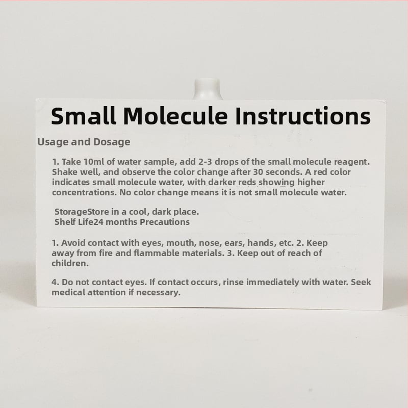 A Xi reagens za otkrivanje vode za male molekule, model w16