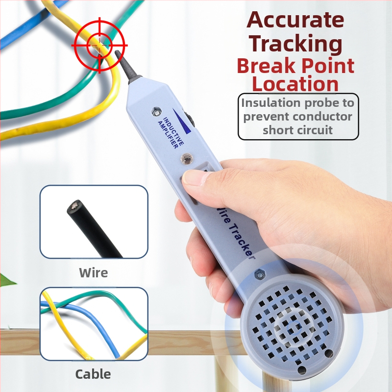 200EP детектор за намиране на линии – тегло 0,3 кг; включва приемник и предавател; гаранция 1 година.