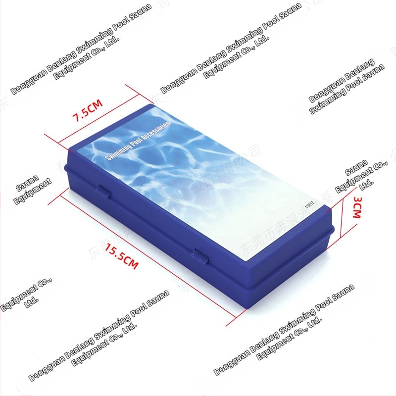 Set za testiranje kvalitete vode bazena: OTO reagijent, pH test, rezidualni klor i test kiseline i baze