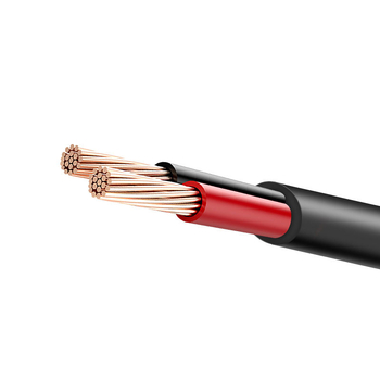 DC5521 ženski napajajući kabel, 0,3 mm², 2 vodiča, PVC izolacija, za nadzorne kamere, LED panelima i testnu opremu.