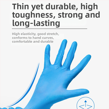 Jednokratne nitril rukavice, povećane debljine, produžene duljine, vodootporne, prehrambene kvalitete