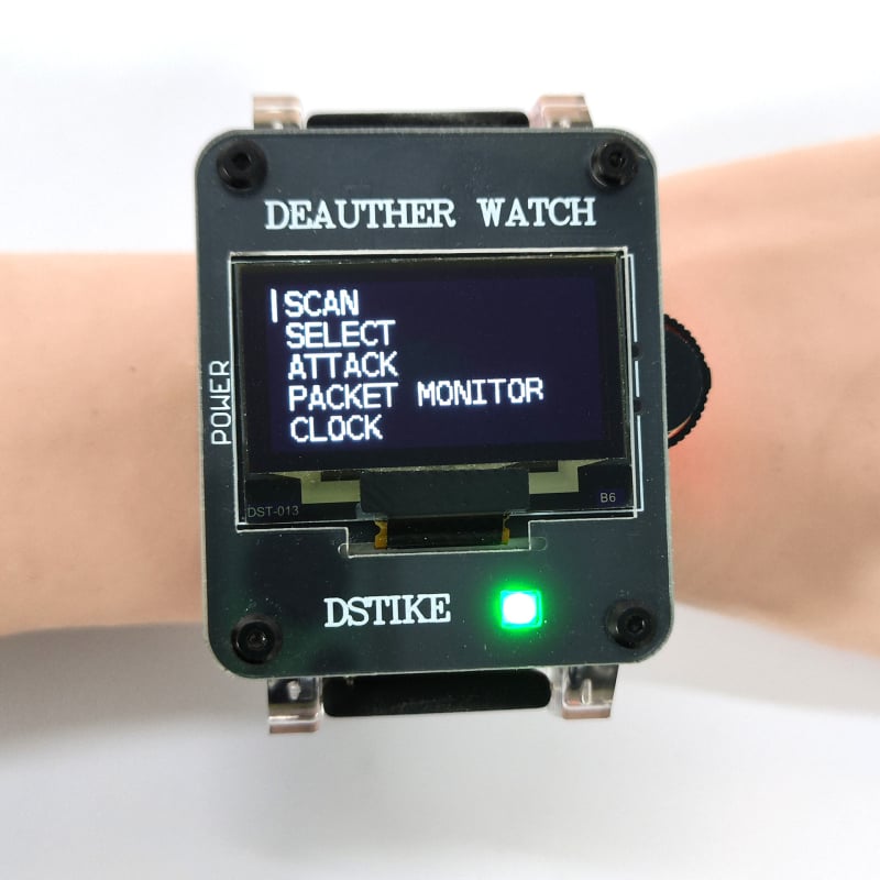 Deauther Watch X II – alat za testiranje WiFi napada i obrane za IoT sigurnost (DSTIKE, IoT sigurnost, Razina zaštite 1)
